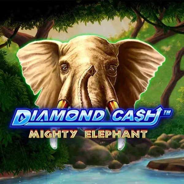 Slots logo of Diamond Cash Mighty Elephant from Greentube at LiraSpin Casino